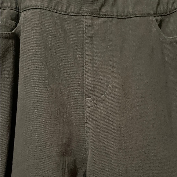 Isaac Mizrahi Dark Olive Gray Ankle Jeans - Picture 10 of 10